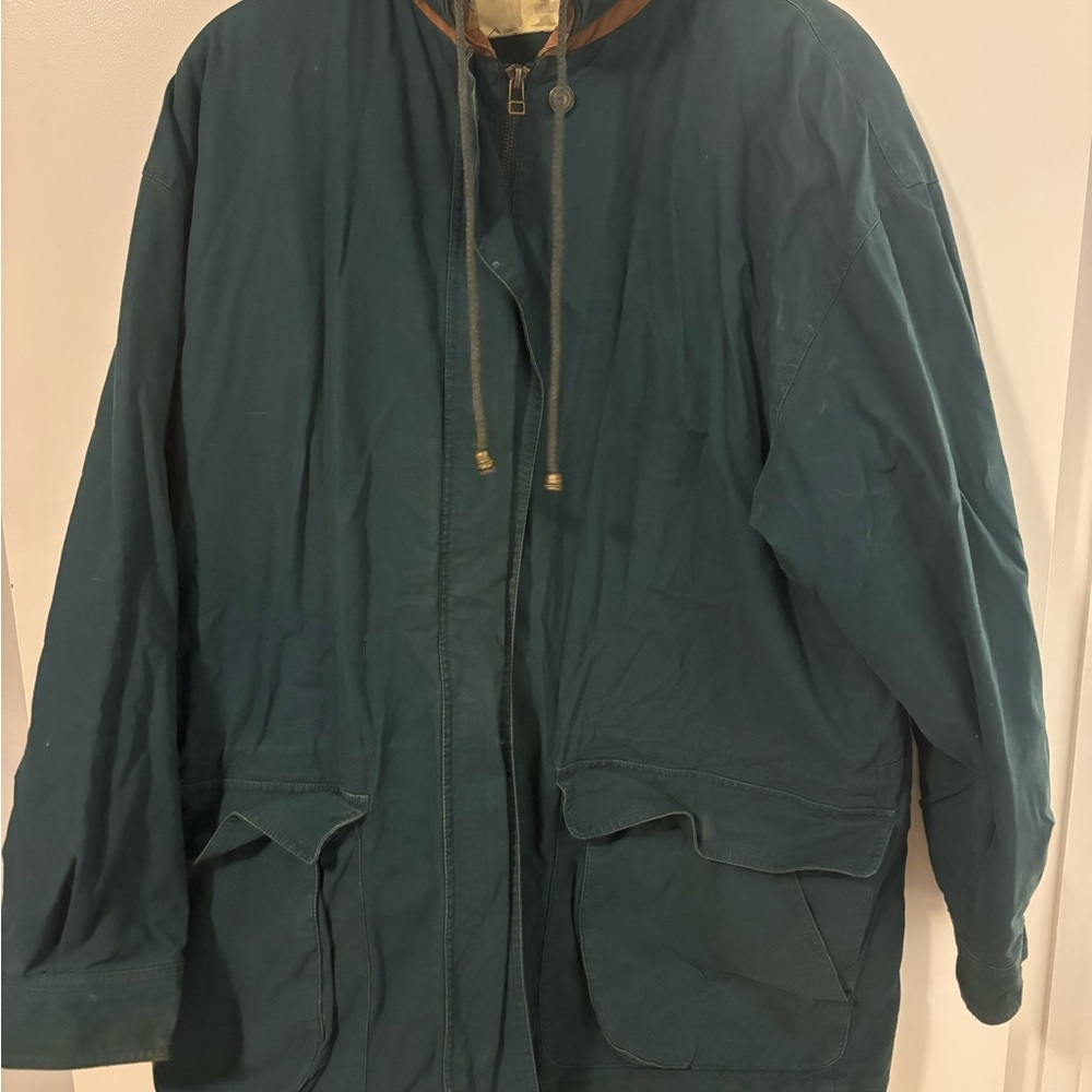 VINTAGE JLC Outerwear Teal Winter Heavy Duty Field Jacket